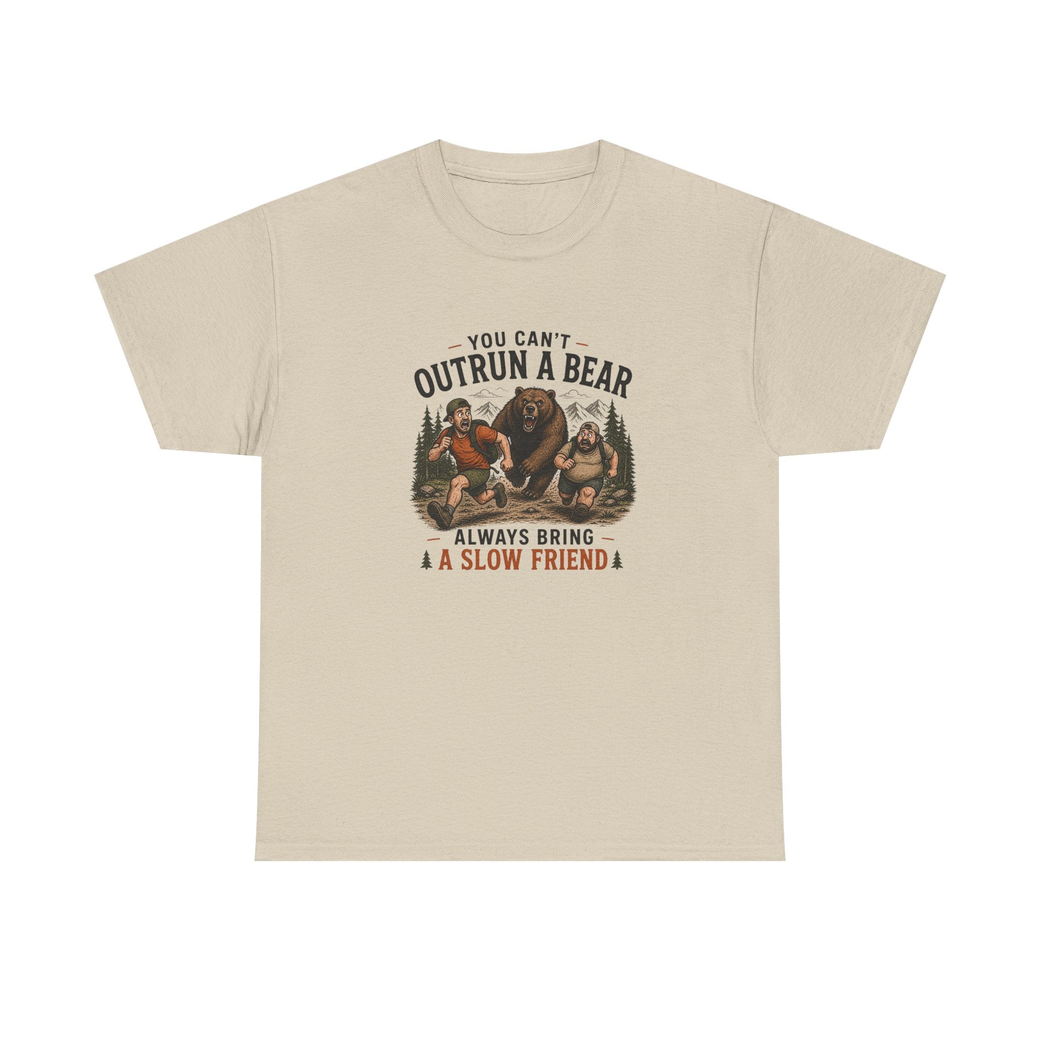 You Can't Outrun a Bear Funny Camping Tee