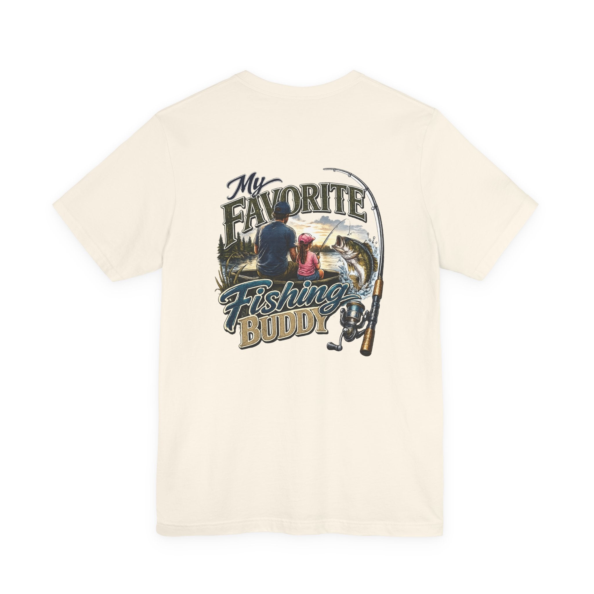 Fishing Buddy Father Daughter T‑Shirt – My Favorite Fishing Buddy  Father & Daughter Tee
