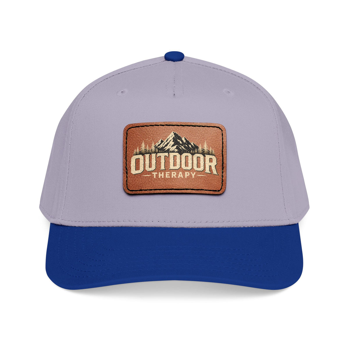 Mid Profile Outdoor Therapy with Leather Patch (Rectangle)
