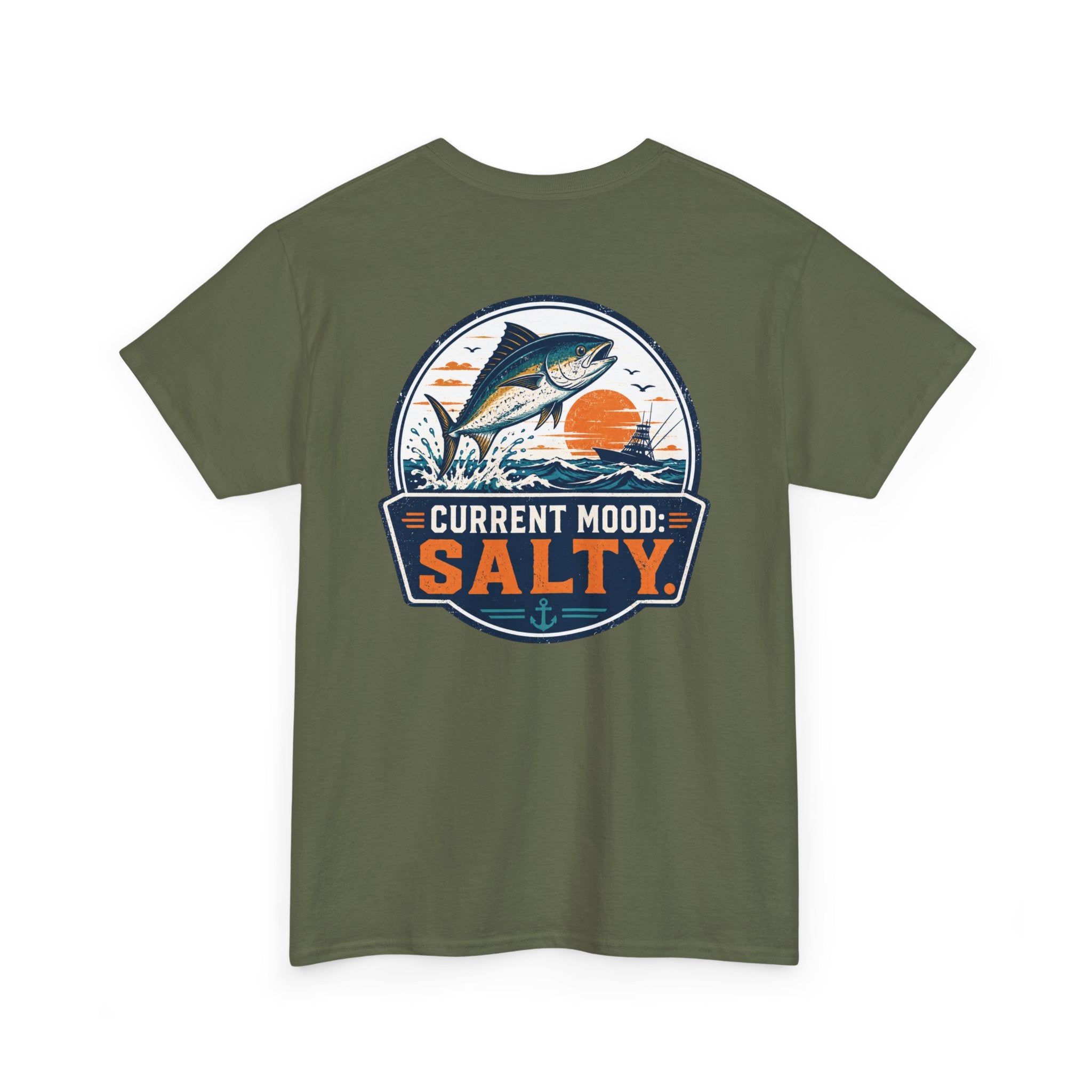 Current Mood: Salty Fishing Tee
