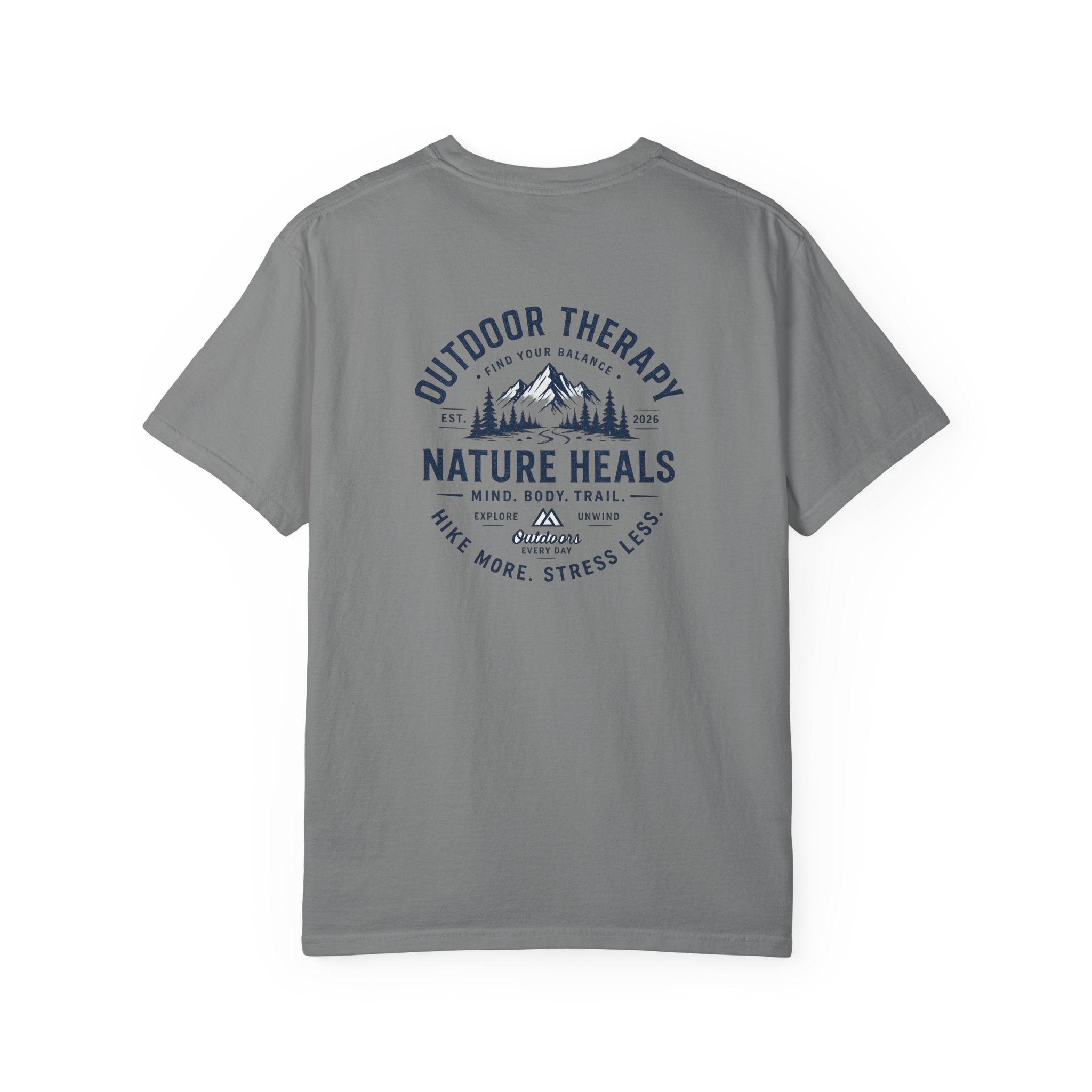 Hiking Nature Heals Graphic Tee