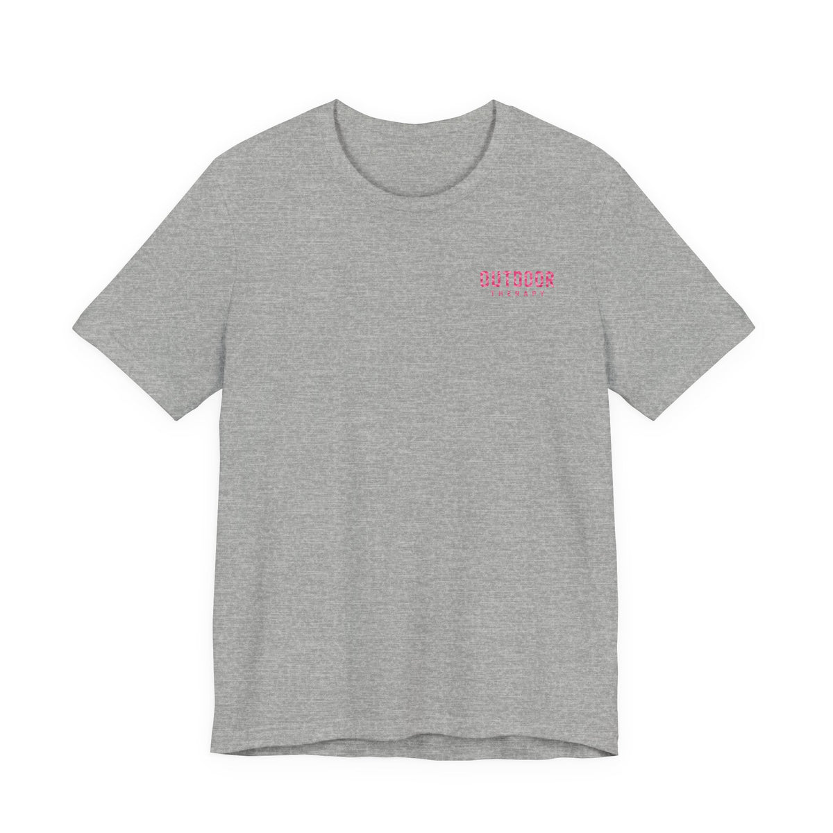 Fishing Therapy Pink Camo Tee