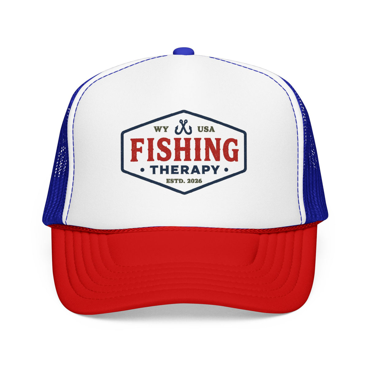 Fishing Therapy Truckers Hat