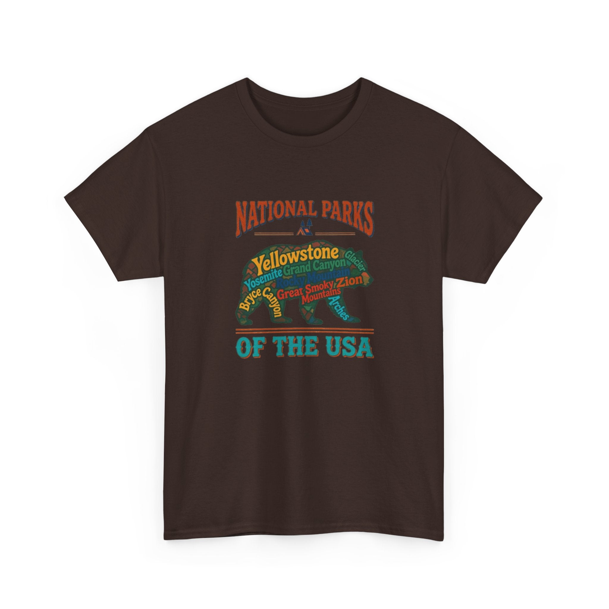 National Parks Bear T-Shirt — Vintage USA Parks Tee