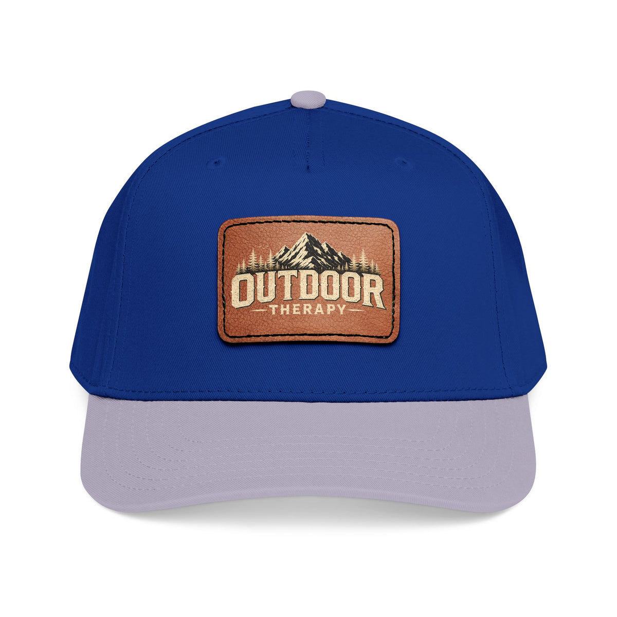 Mid Profile Outdoor Therapy with Leather Patch (Rectangle)
