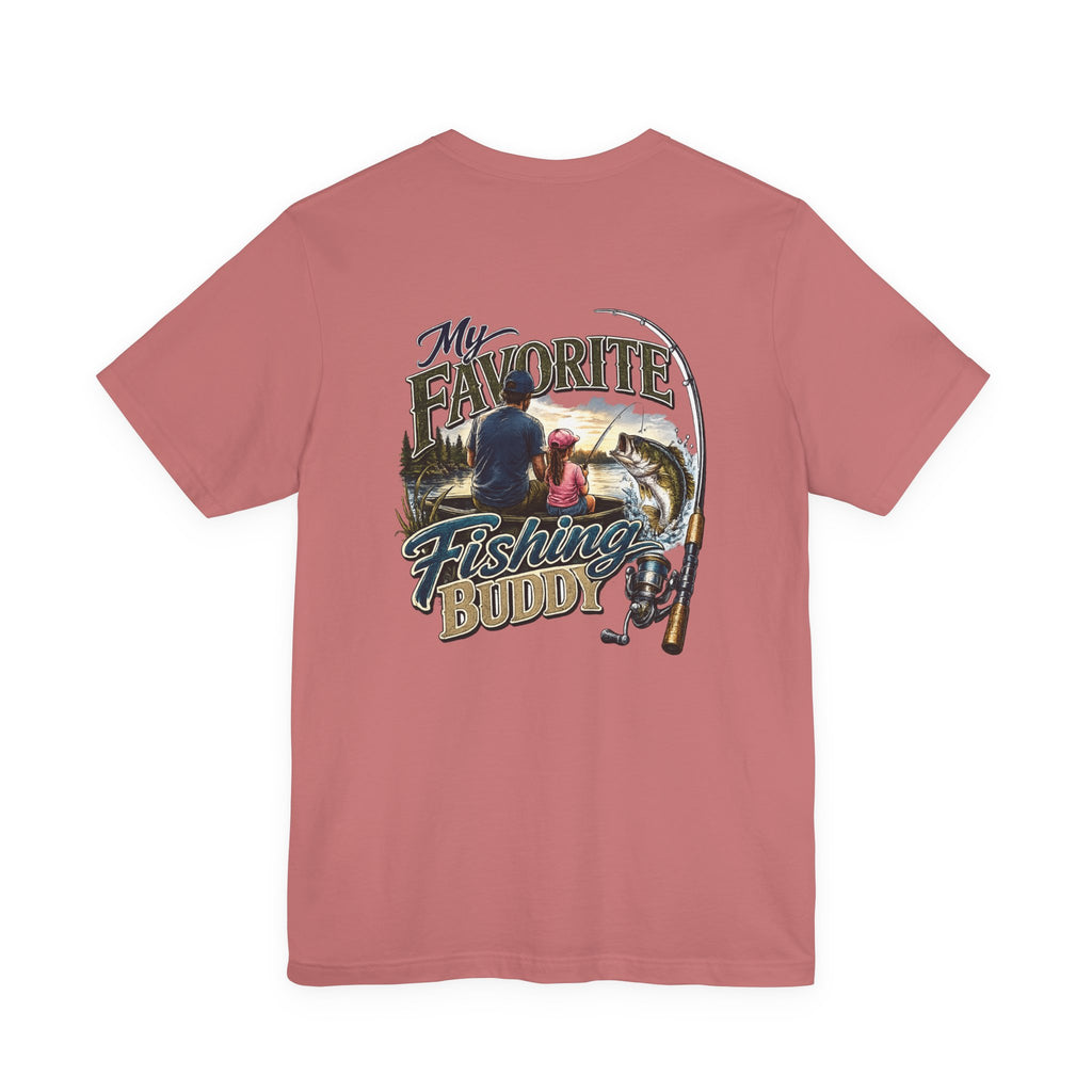 Fishing Buddy Father Daughter T‑Shirt – My Favorite Fishing Buddy  Father & Daughter Tee