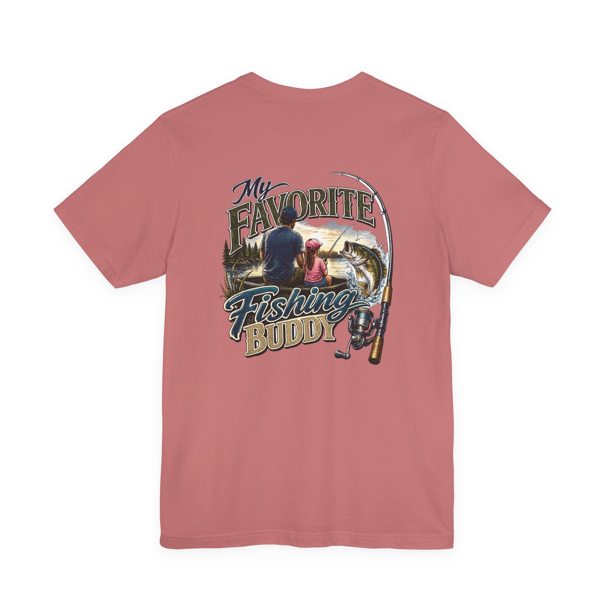 Fishing Buddy Father Daughter T‑Shirt – My Favorite Fishing Buddy  Father & Daughter Tee