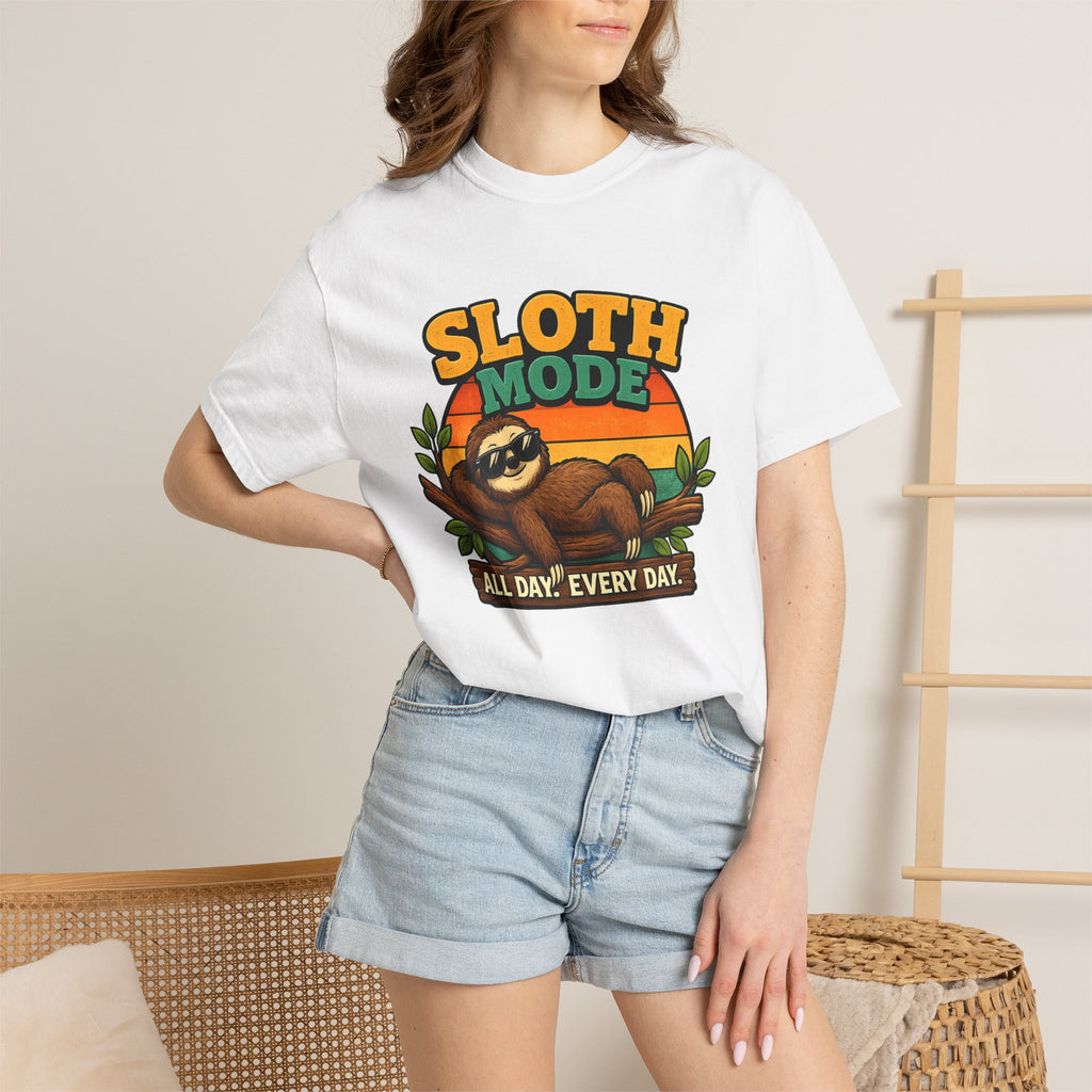 Sloth Mode T-Shirt – All Day! Every Day