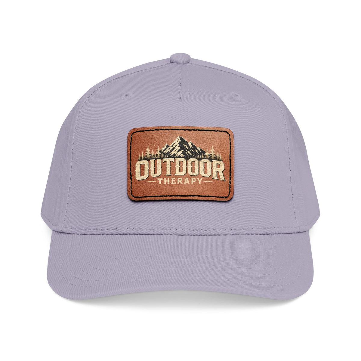 Mid Profile Outdoor Therapy with Leather Patch (Rectangle)