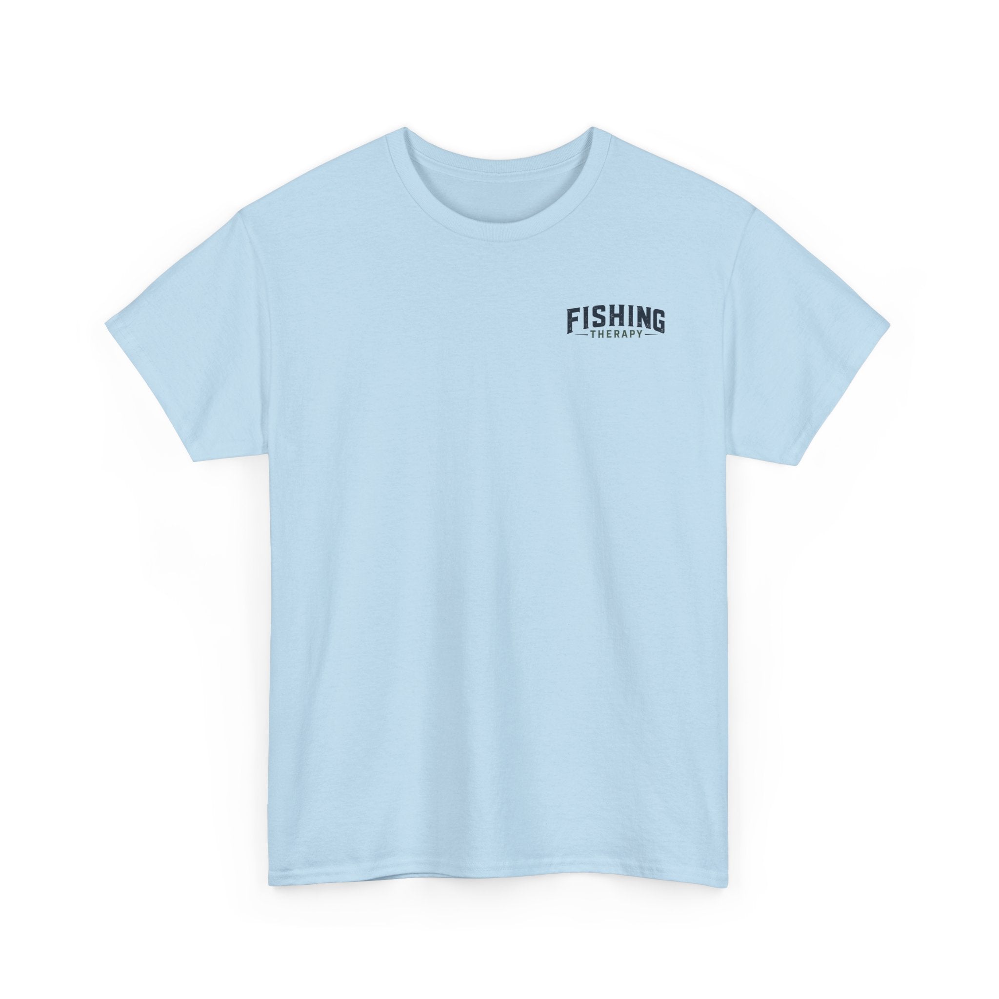 "Reel Therapy: One Cast at a Time" Fishing Tee