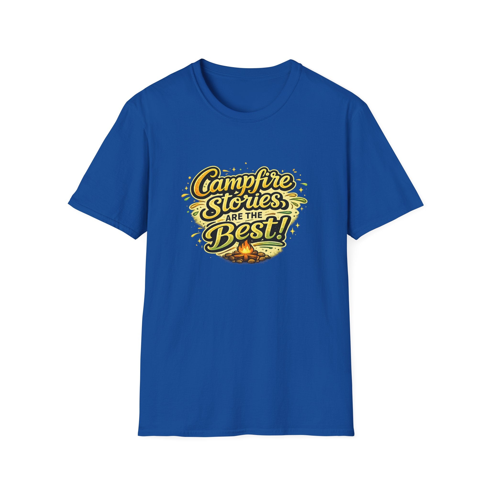 Campfire Stories Are the Best T-Shirt — Cozy Camping Tee for Storytellers & Outdoor Lovers