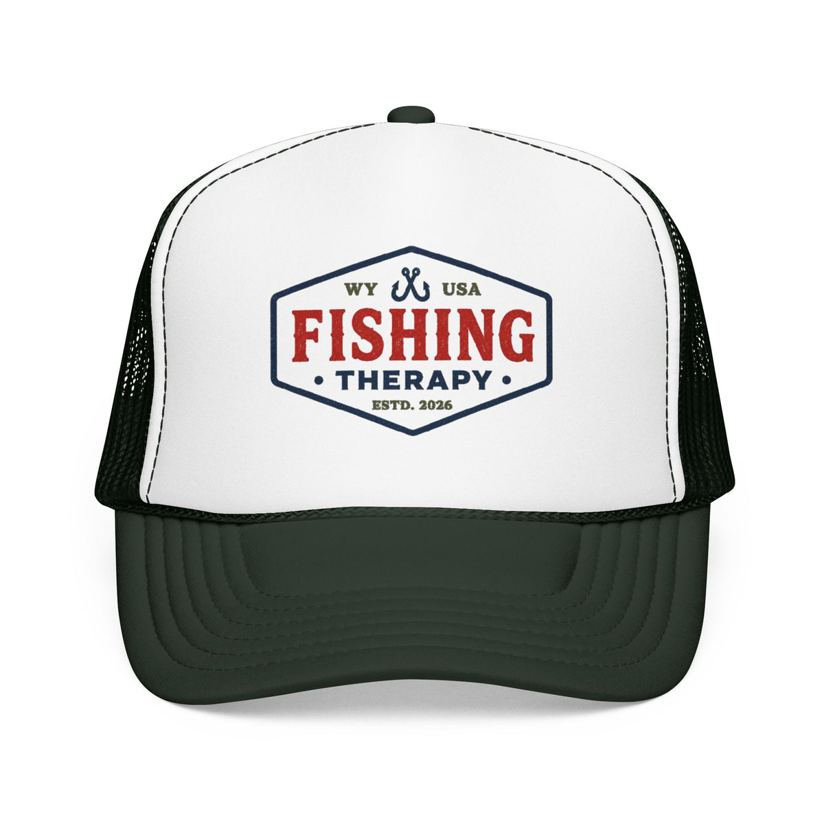 Fishing Therapy Truckers Hat