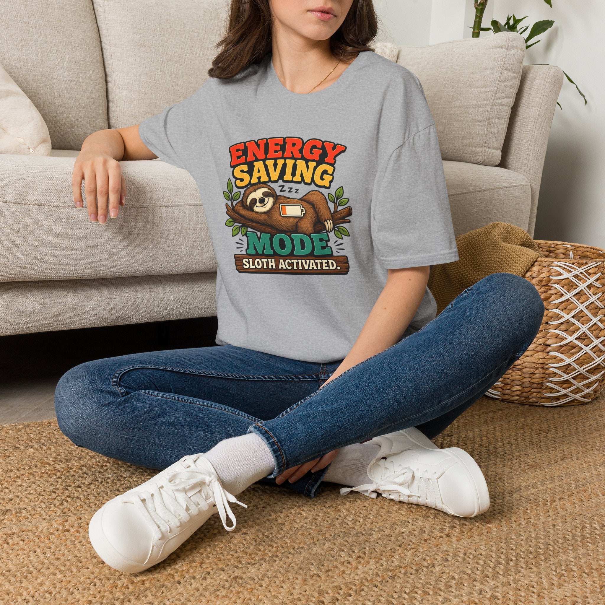 Sloth Energy Saving Mode T-Shirt