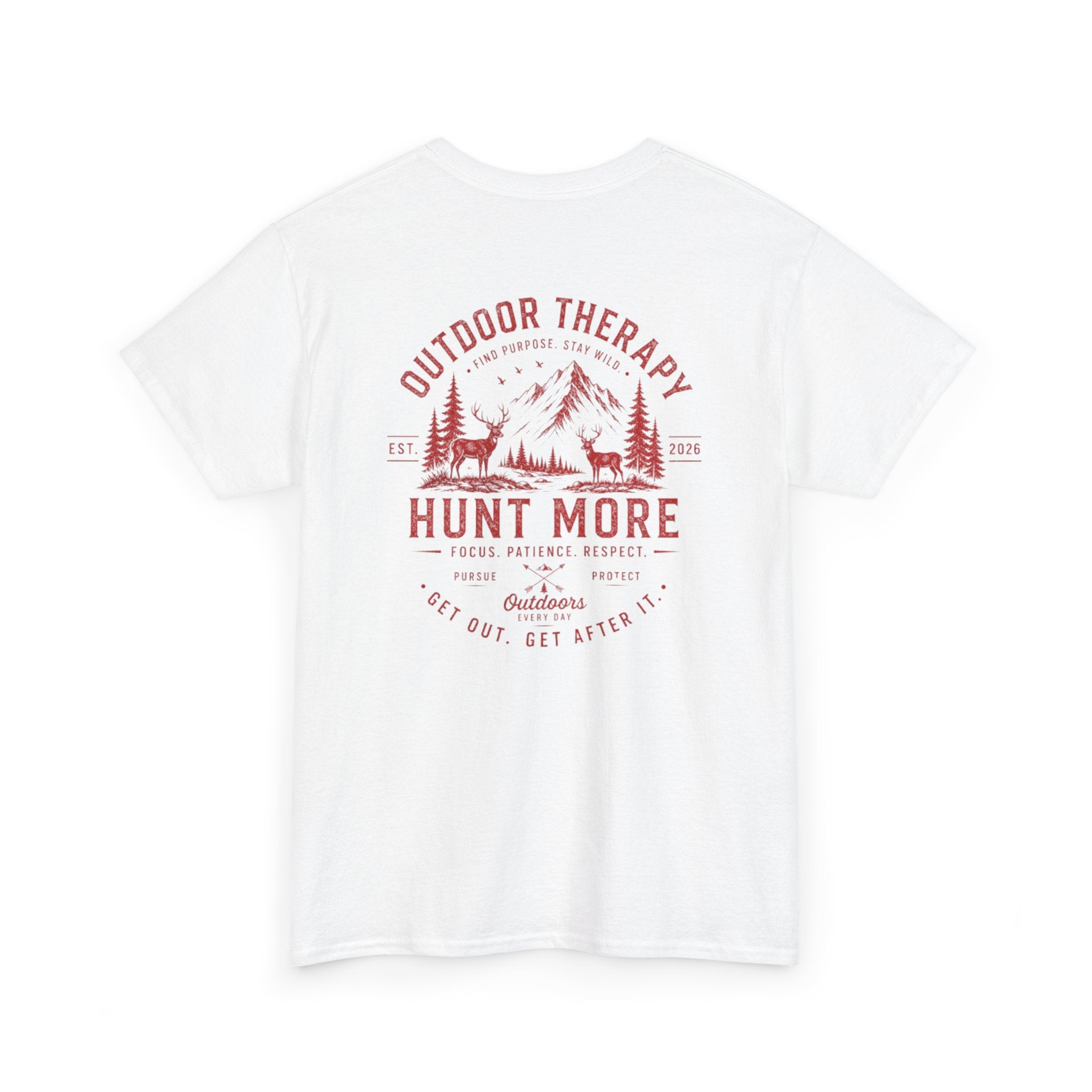 Hunt More Outdoor Therapy T-Shirt