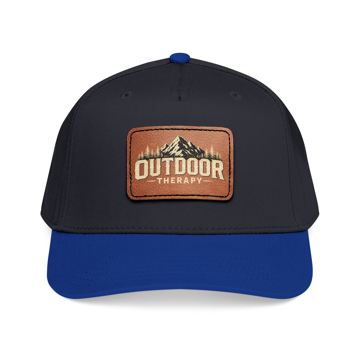 Mid Profile Outdoor Therapy with Leather Patch (Rectangle)