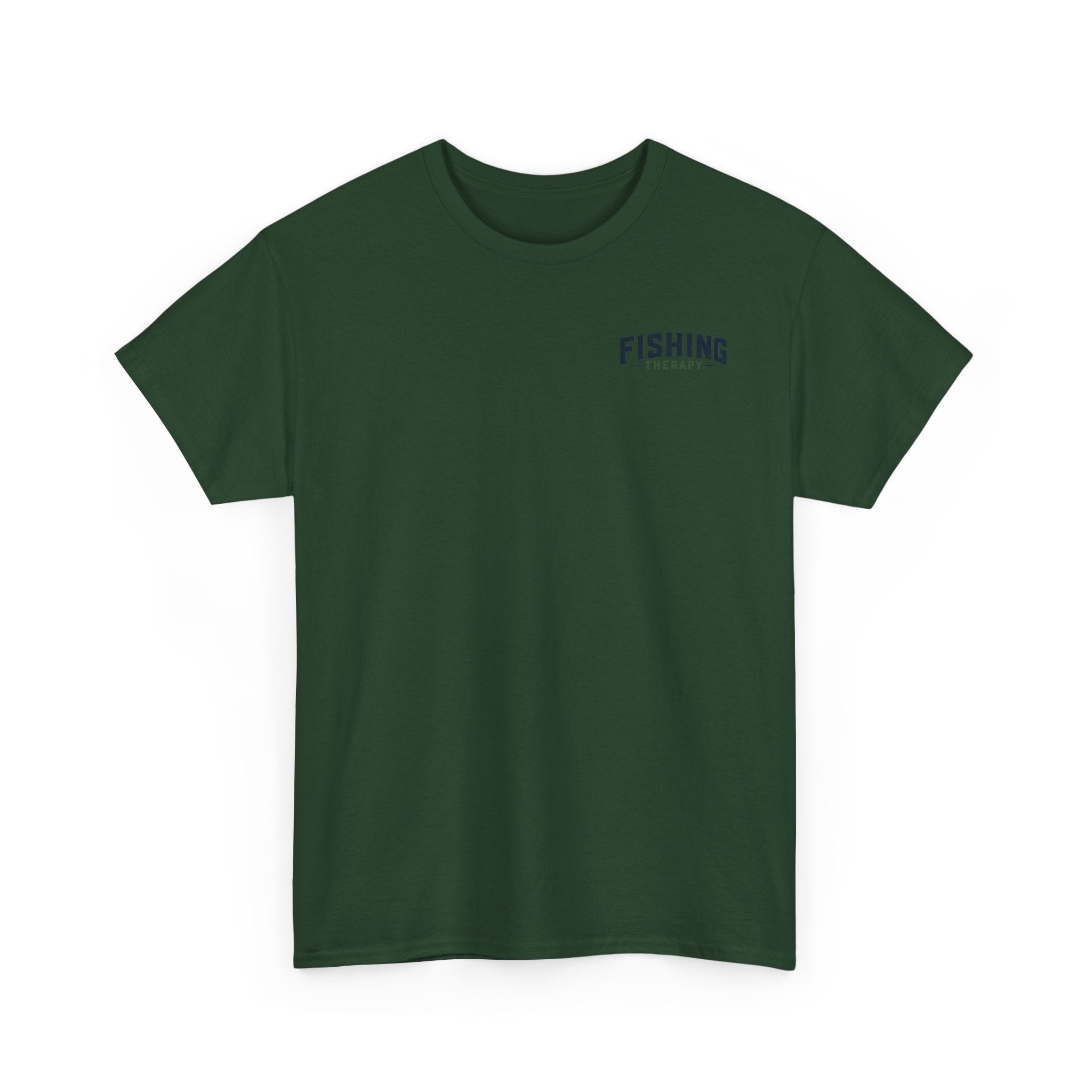 "Reel Therapy: One Cast at a Time" Fishing Tee