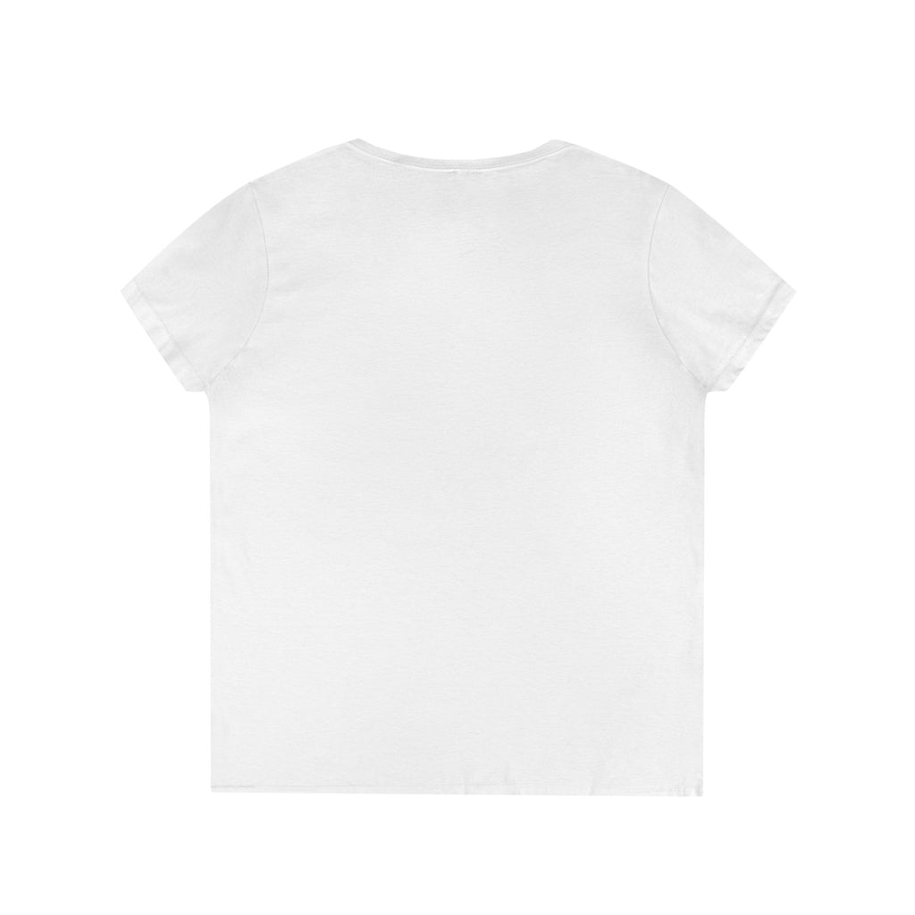 Hang in There Sloth Tee - Ladies V-Neck T-Shirt