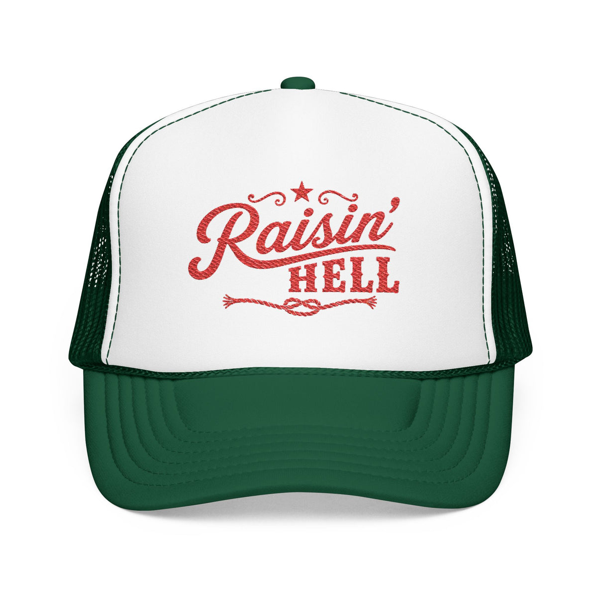 Raisin Hell Foam Trucker Hat