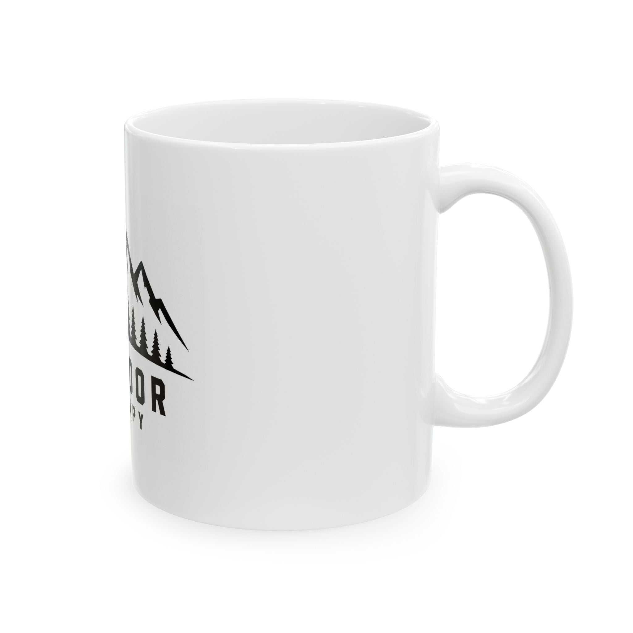 Outdoor Therapy Mug – Mountain & Pine Coffee Cup (11oz/15oz)