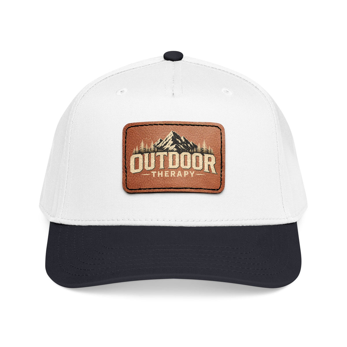 Mid Profile Outdoor Therapy with Leather Patch (Rectangle)