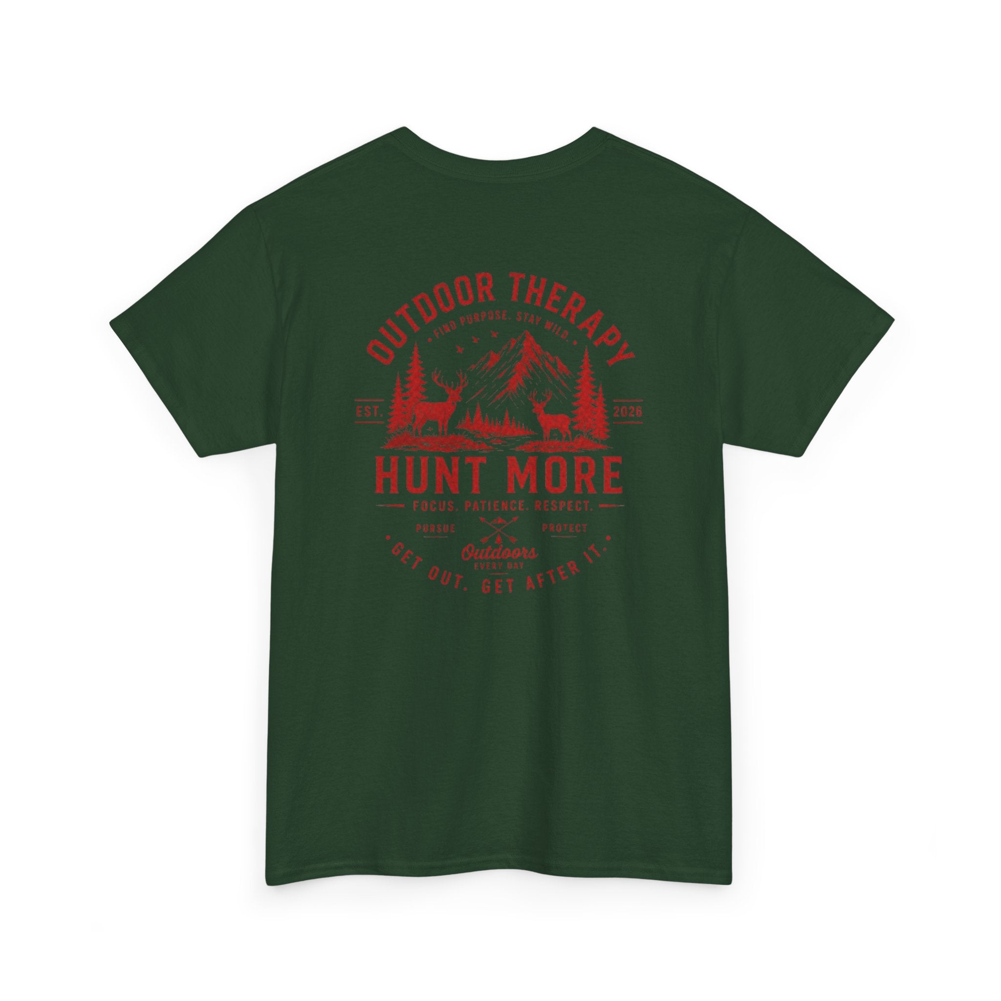 Hunt More Outdoor Therapy T-Shirt