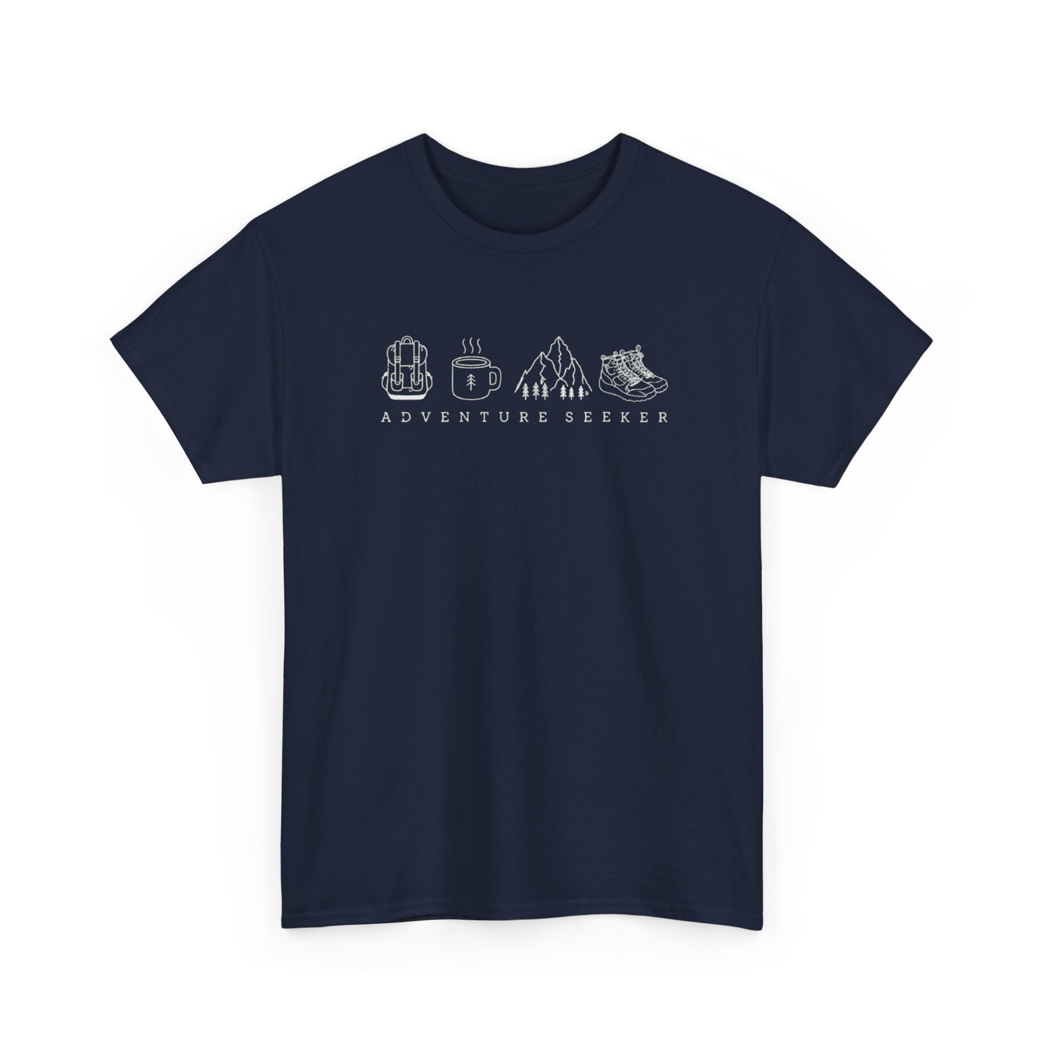 Adventure Begins Hiking T‑Shirt