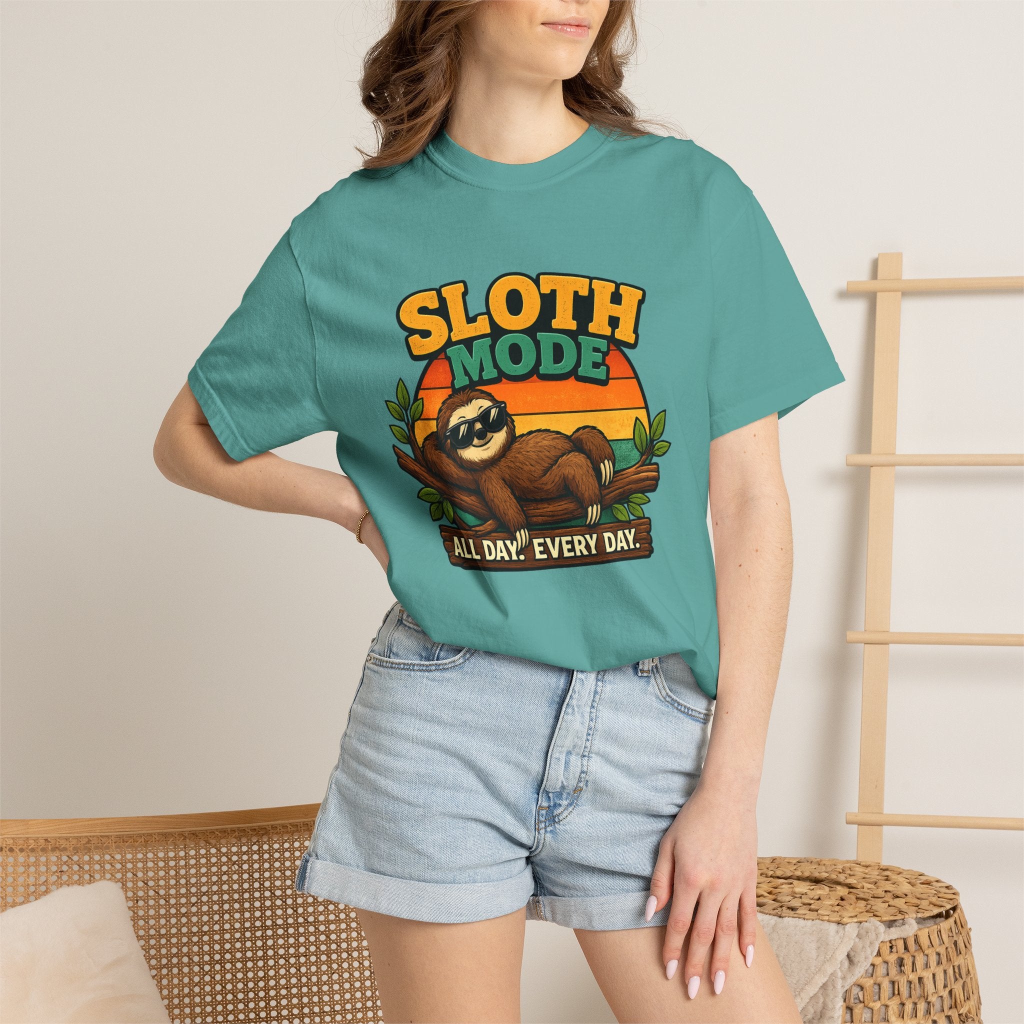Sloth Mode T-Shirt – All Day! Every Day