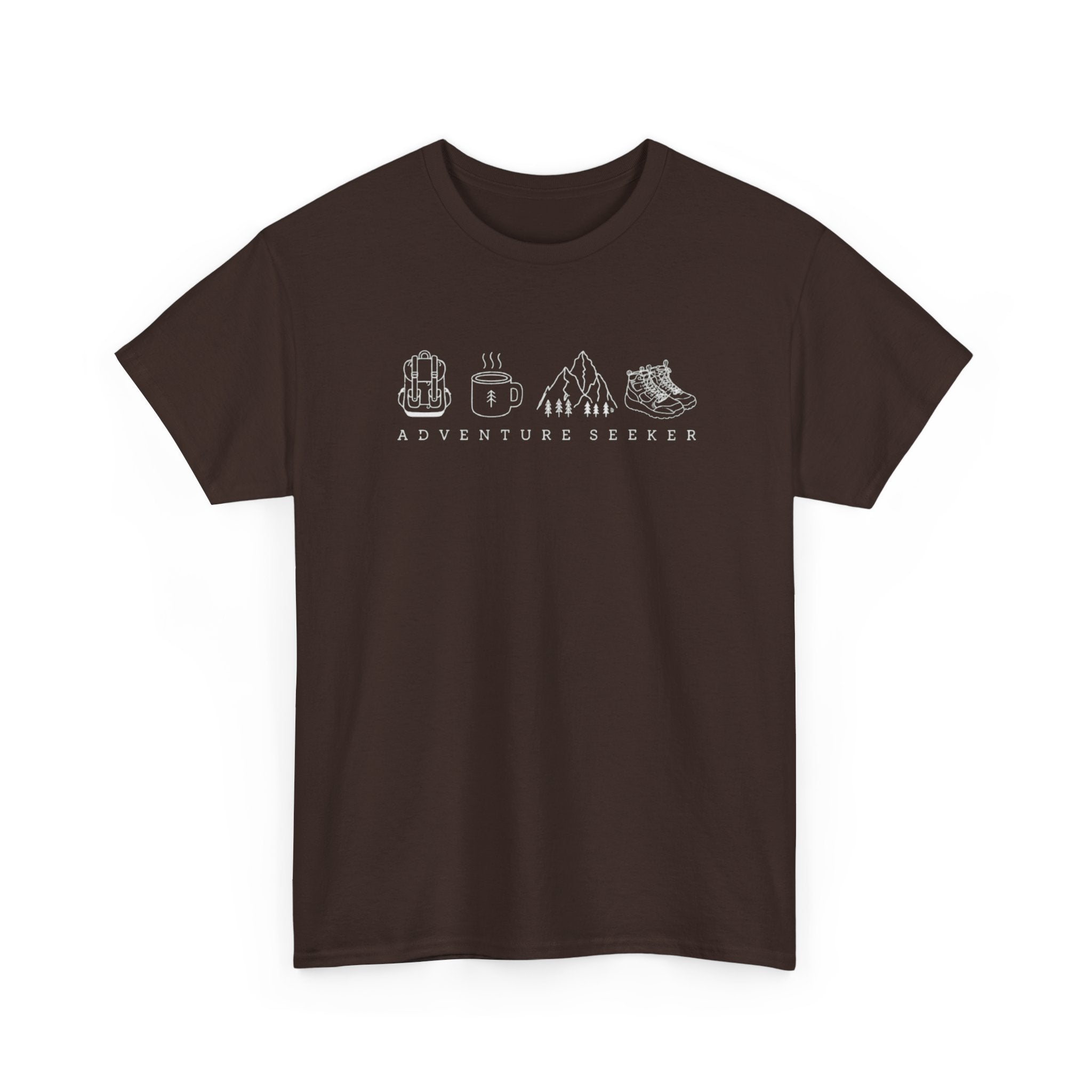 Adventure Begins Hiking T‑Shirt