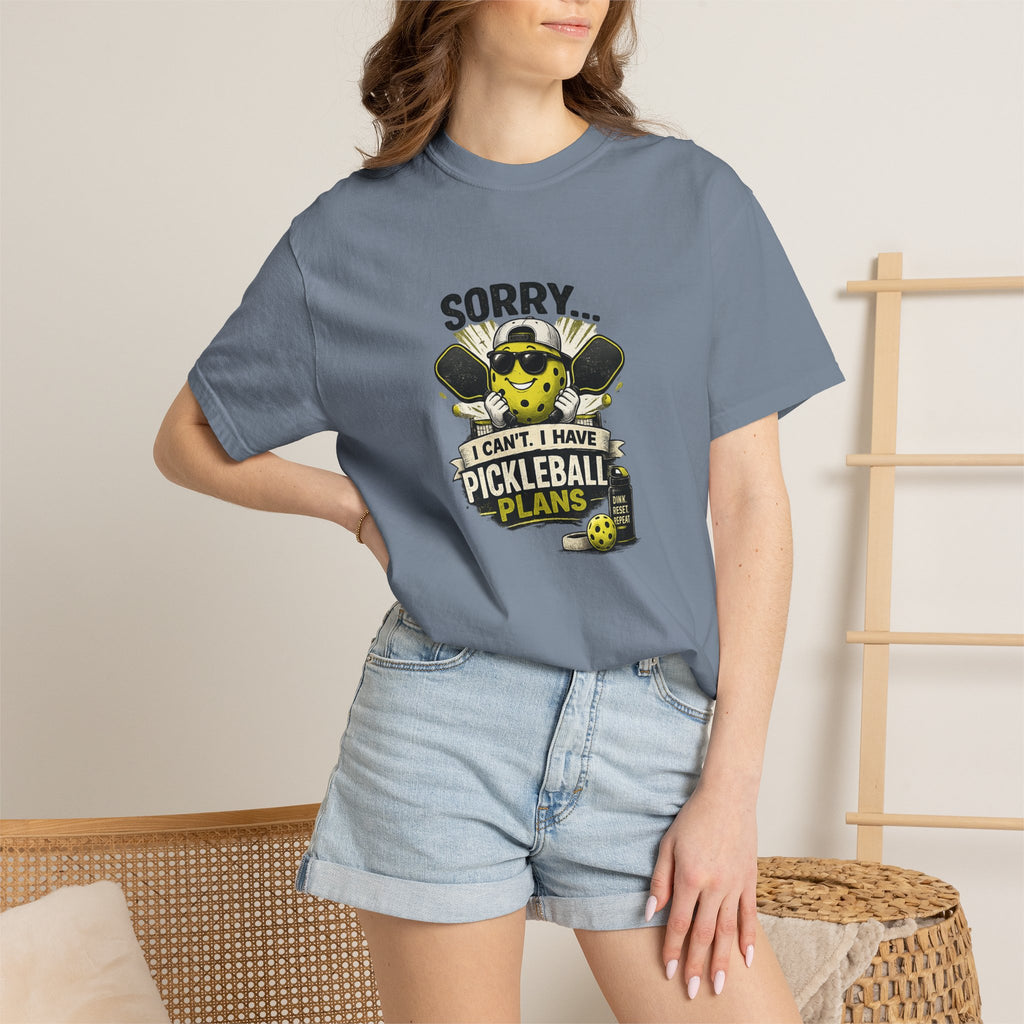 Pickleball Plans T-Shirt — "Sorry I Can’t, I Have Pickleball Plans" Graphic Tee