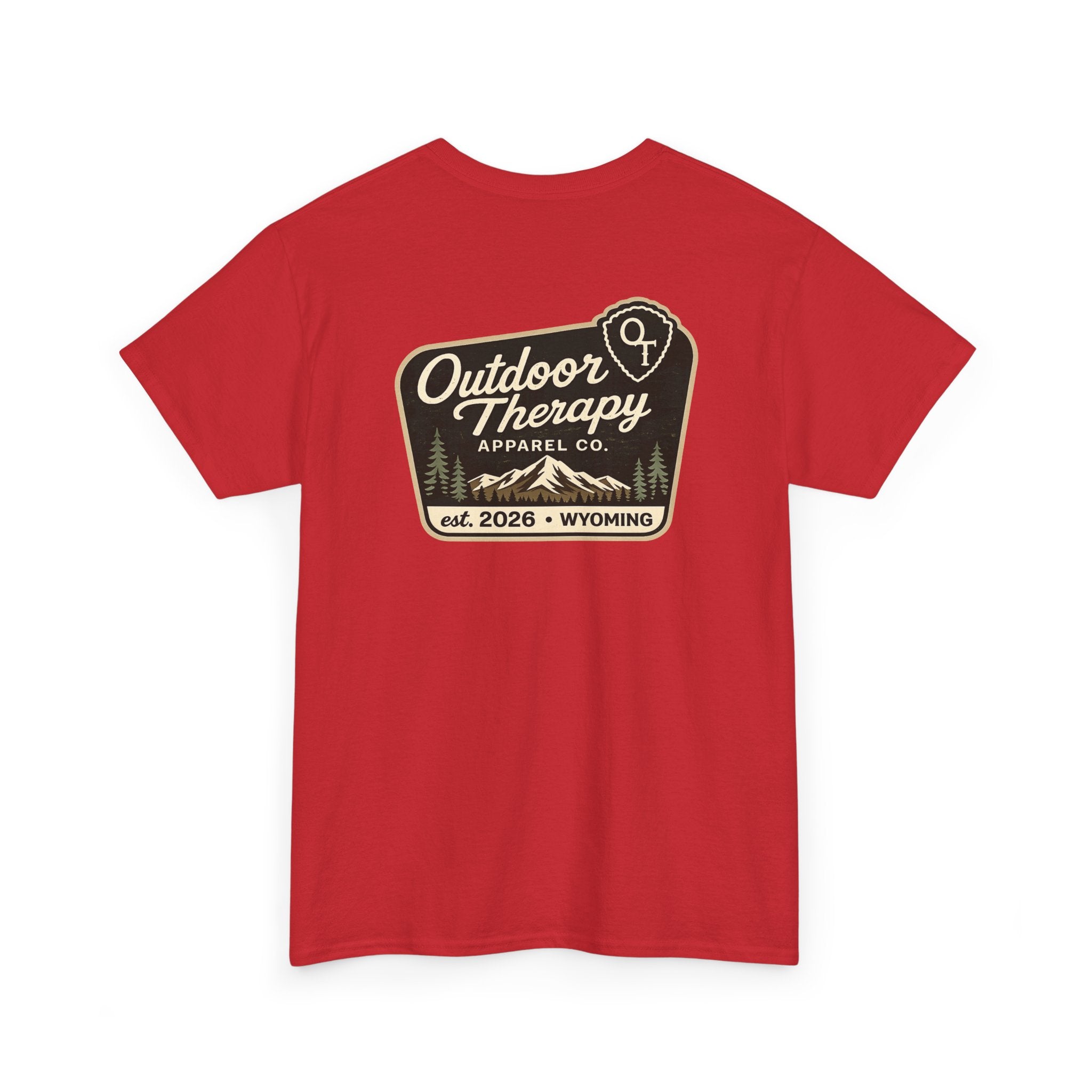 Outdoor Therapy National Park Sign Tee