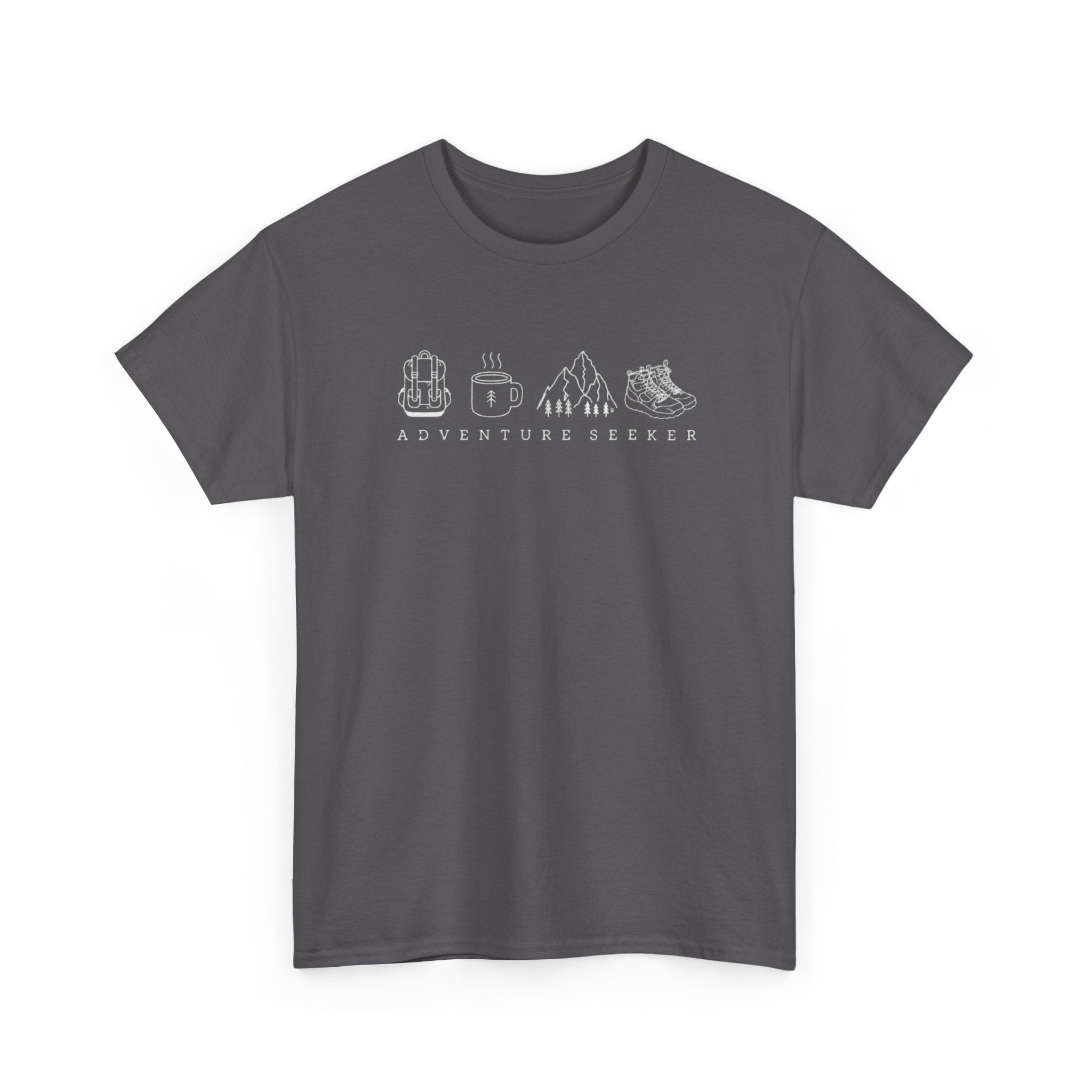 Adventure Begins Hiking T‑Shirt