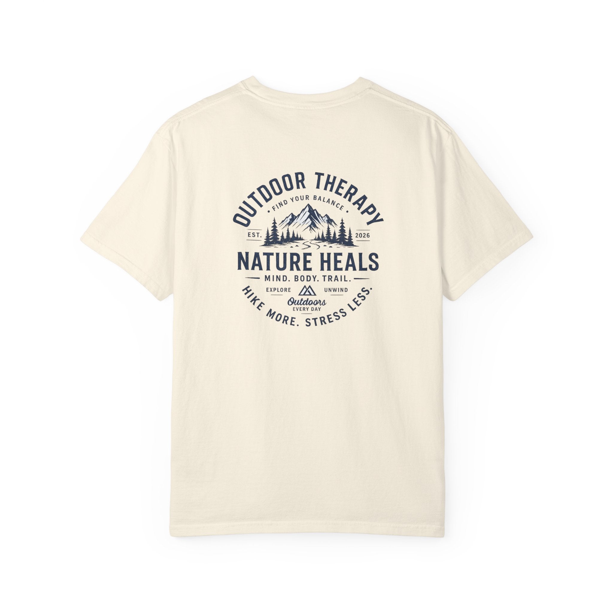Hiking Nature Heals Graphic Tee