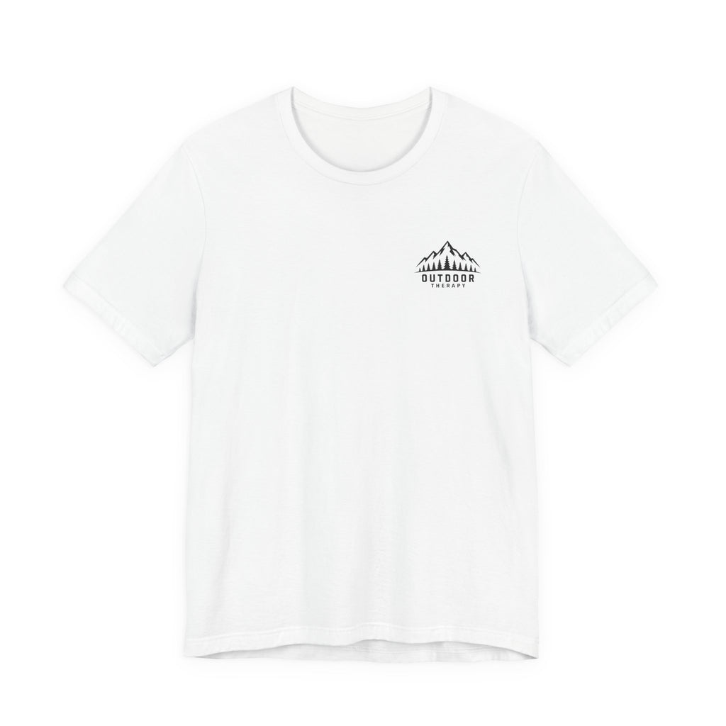 Yellowstone National Park Graphic Tee — Geyser & Mountain Outdoor Badge