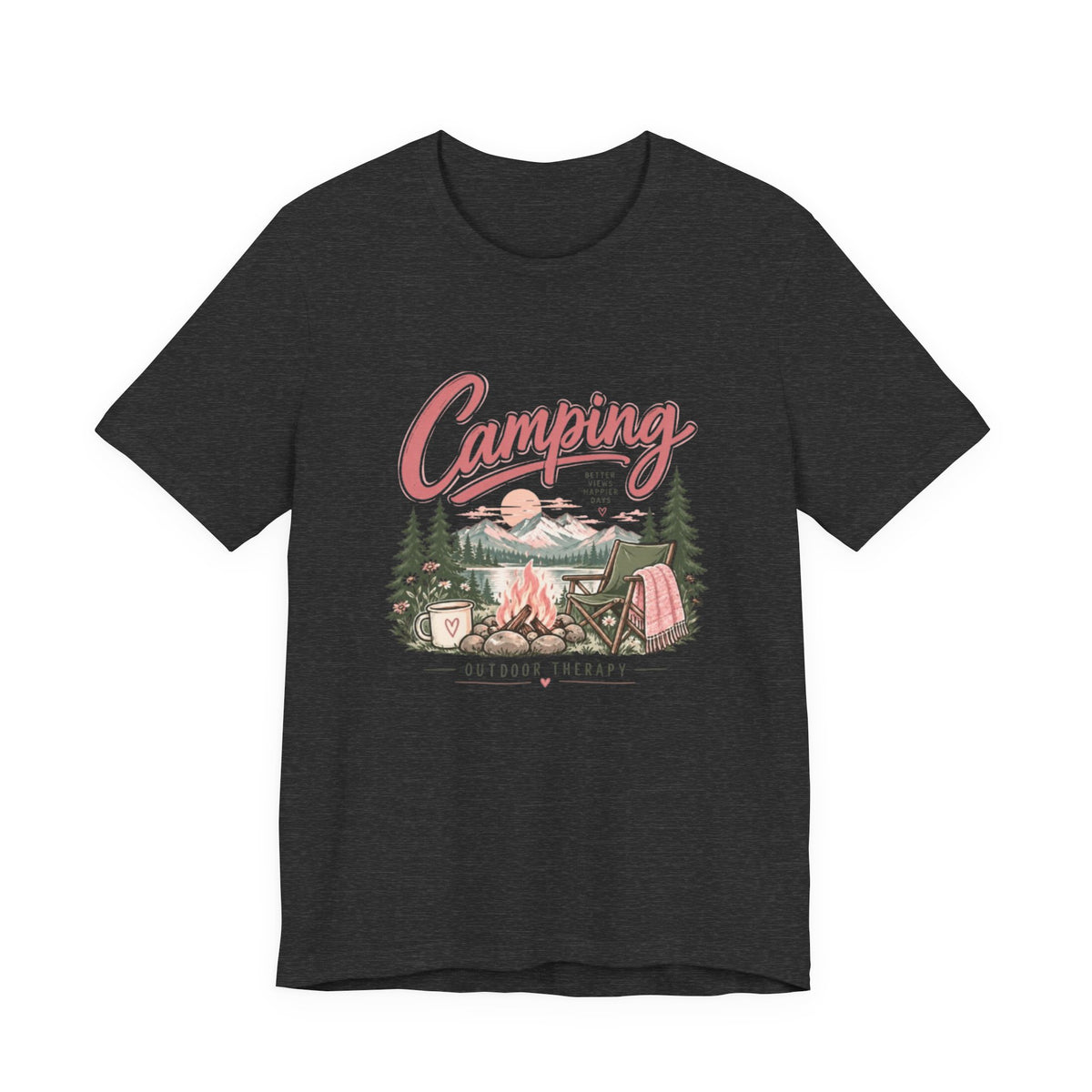 Camping Outdoor Therapy T-Shirt