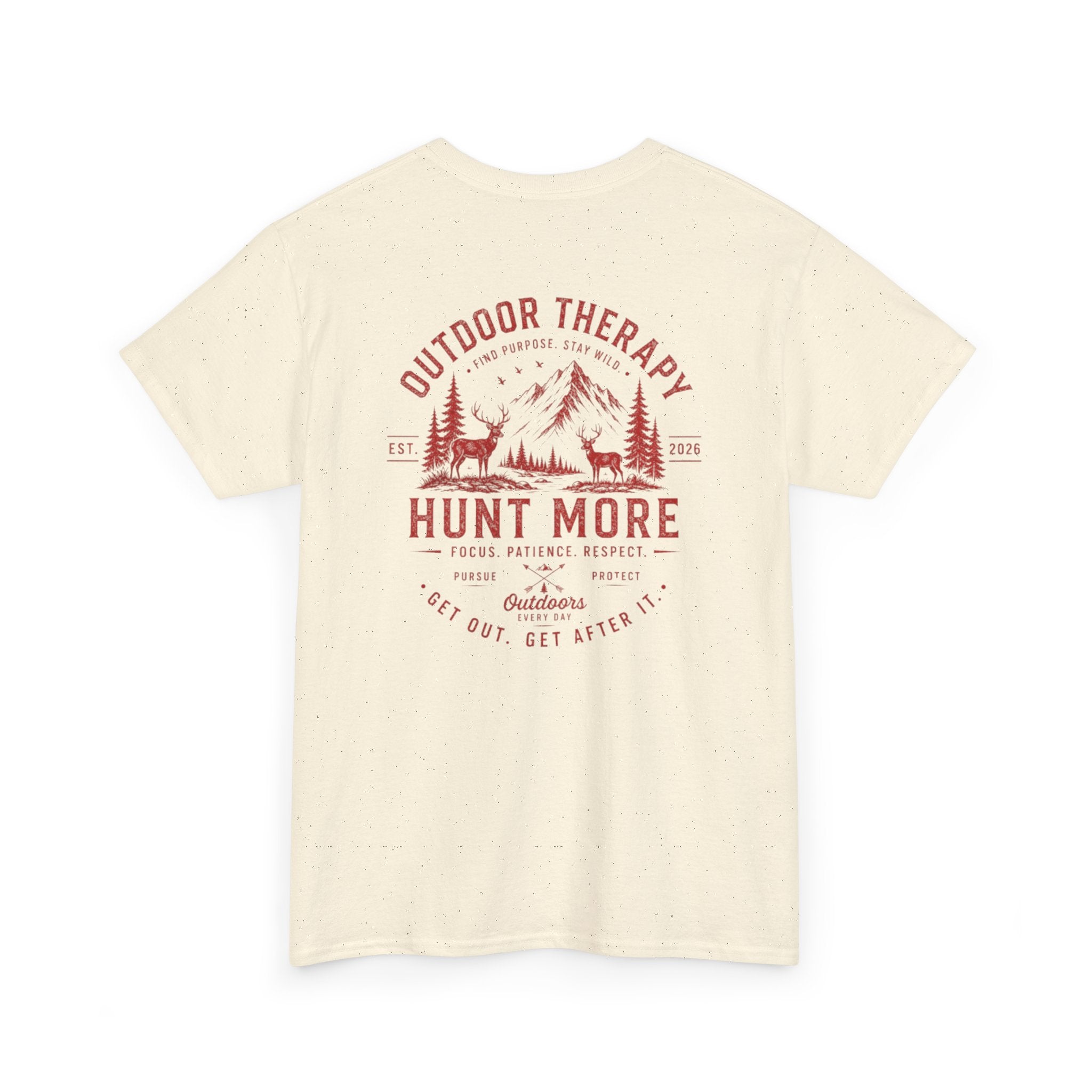 Hunt More Outdoor Therapy T-Shirt