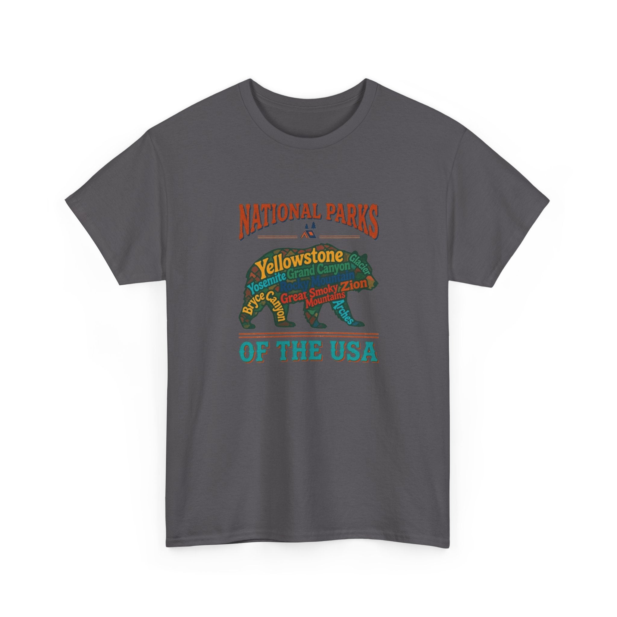 National Parks Bear T-Shirt — Vintage USA Parks Tee