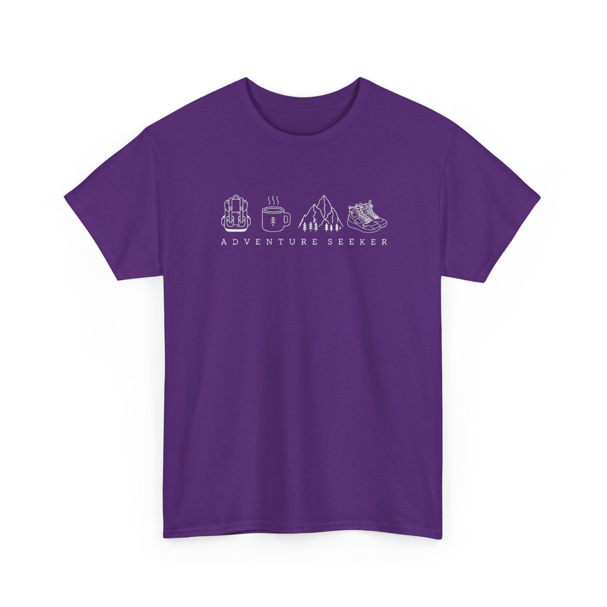 Adventure Begins Hiking T‑Shirt
