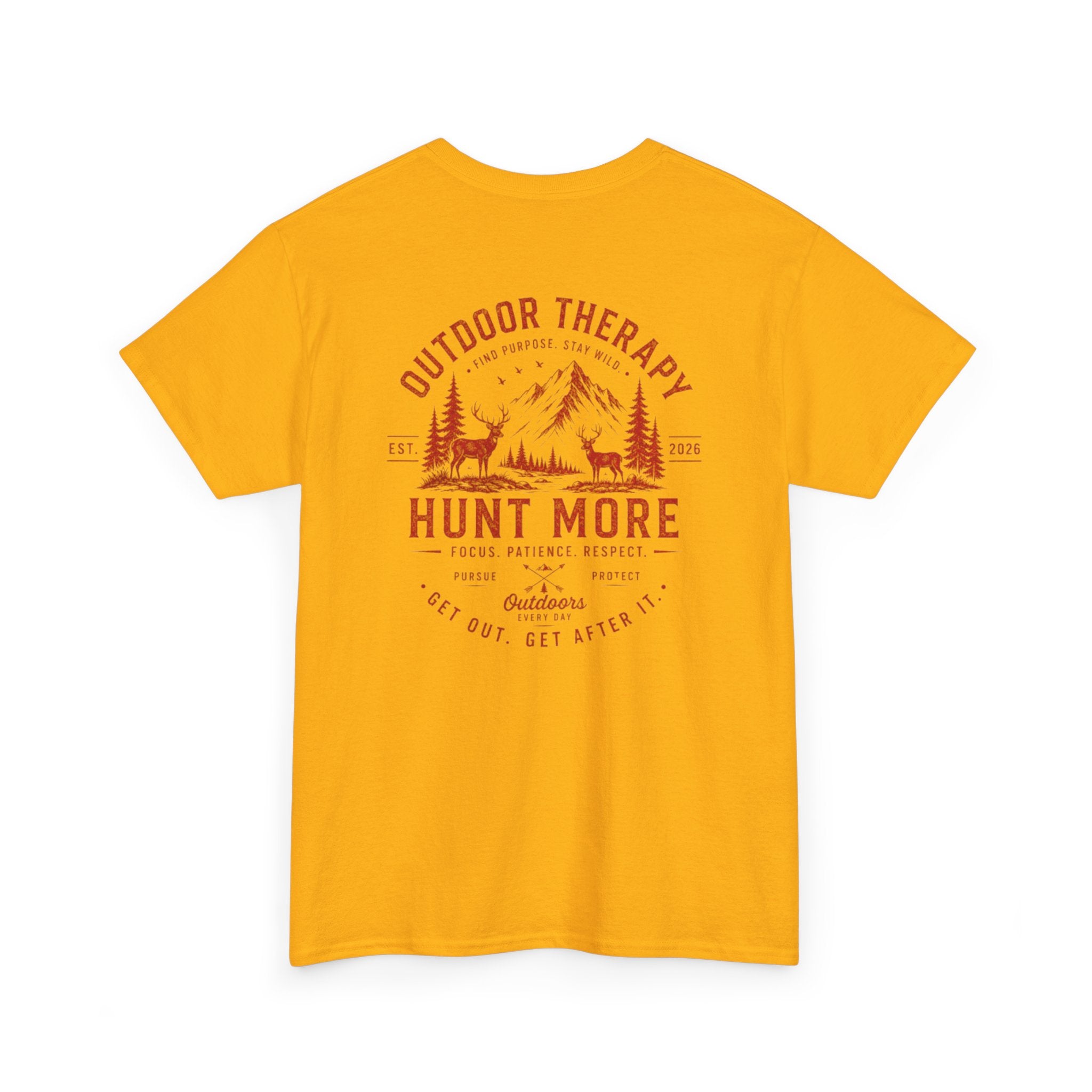 Hunt More Outdoor Therapy T-Shirt