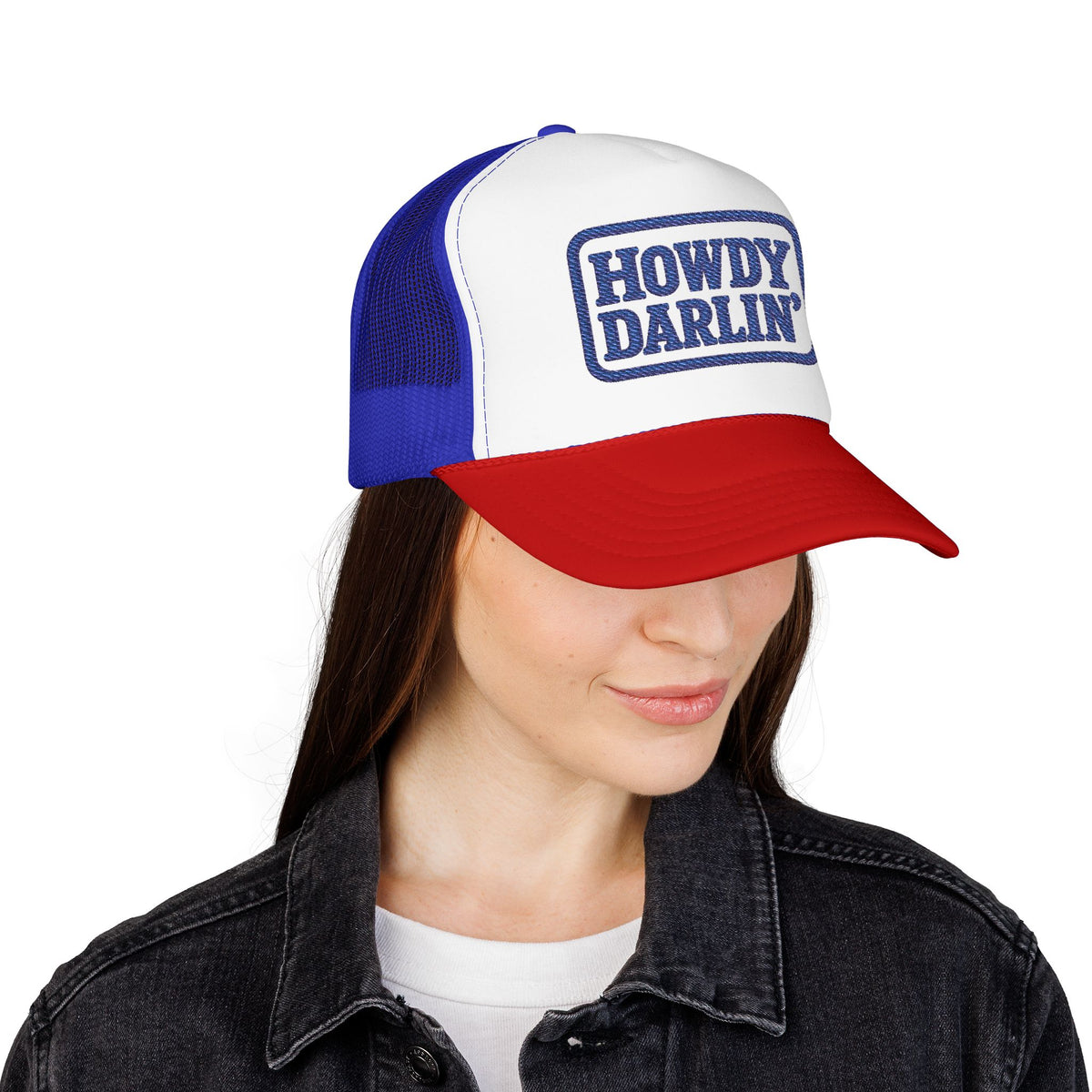 Howdy Darlin Embroidered Foam Trucker Hat