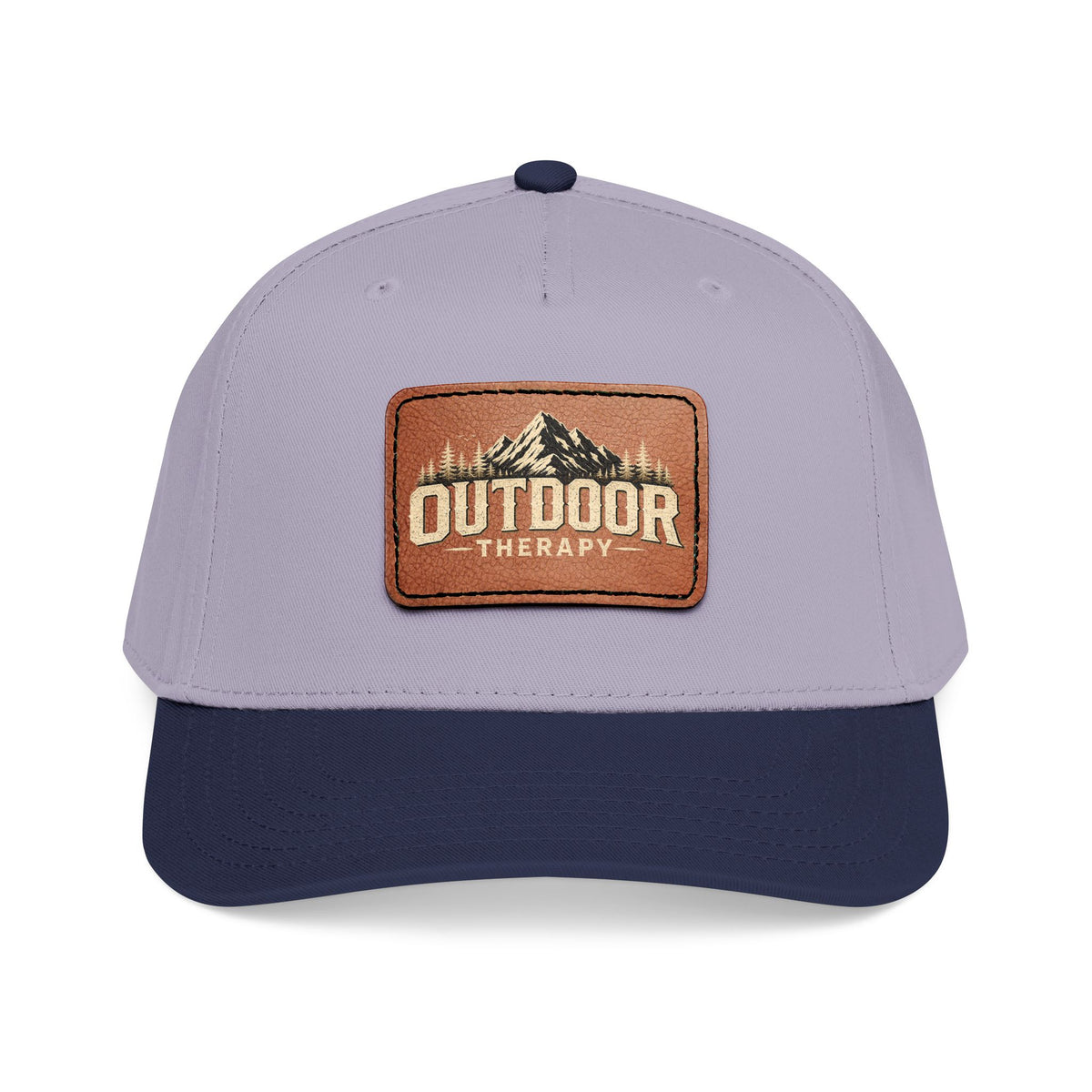 Mid Profile Outdoor Therapy with Leather Patch (Rectangle)