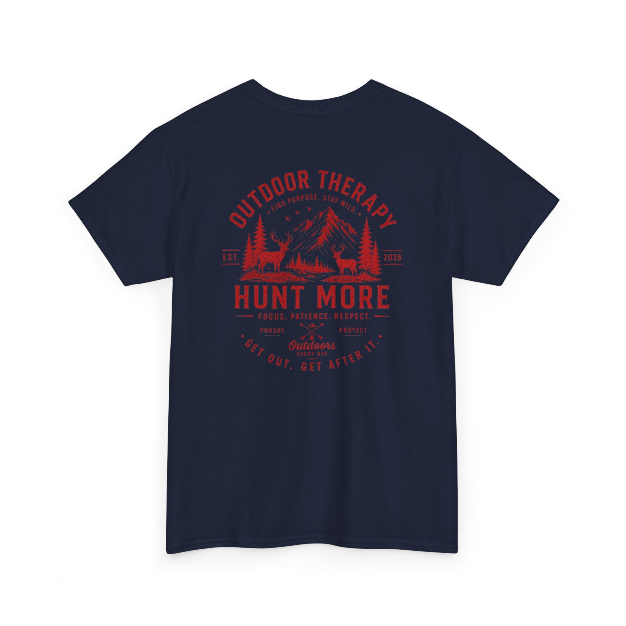 Hunt More Outdoor Therapy T-Shirt