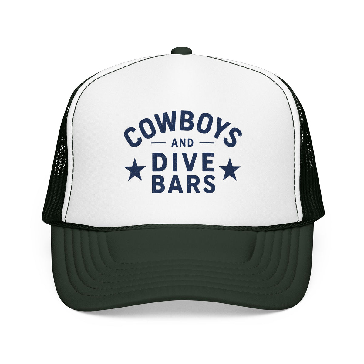 Cowboys & Dive Bars Foam Trucker Hat