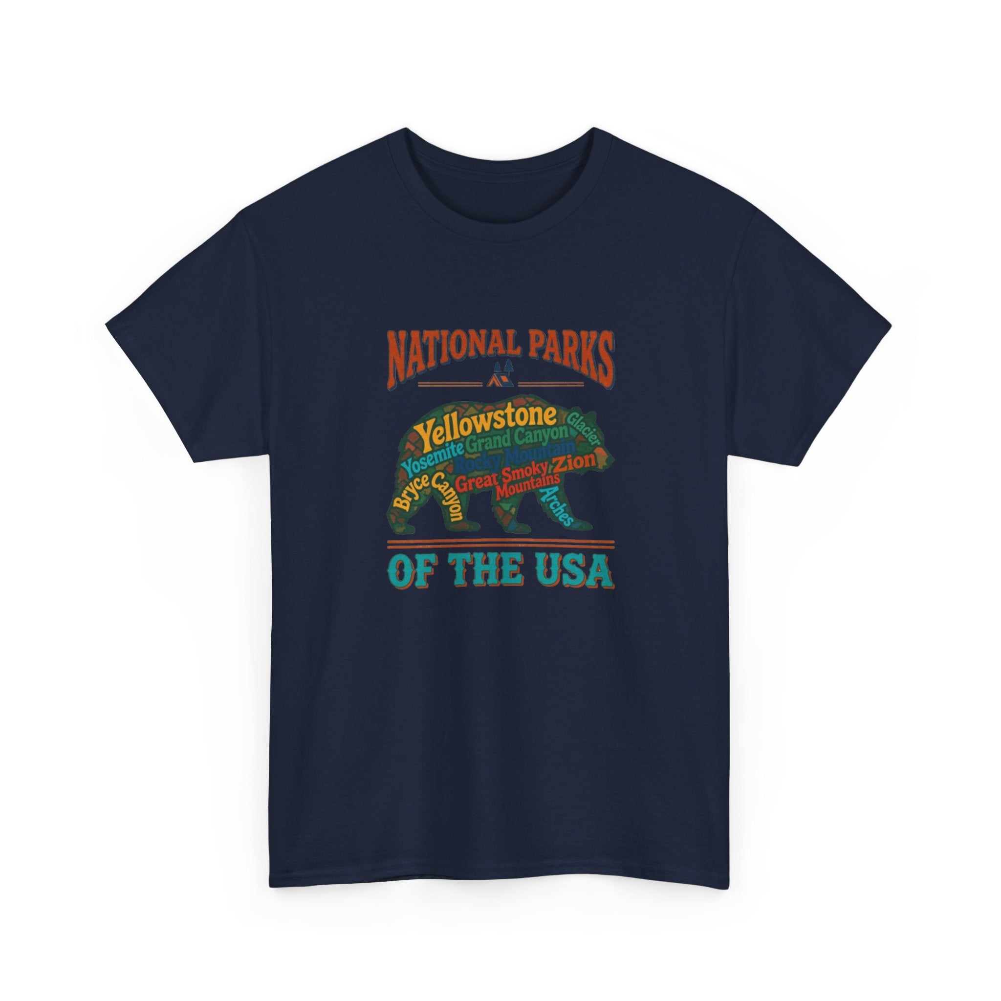 National Parks Bear T-Shirt — Vintage USA Parks Tee