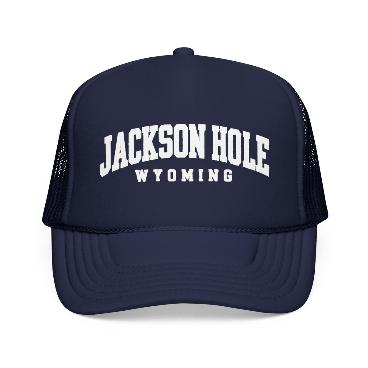 Jackson Hole Wyoming Foam Trucker Hat