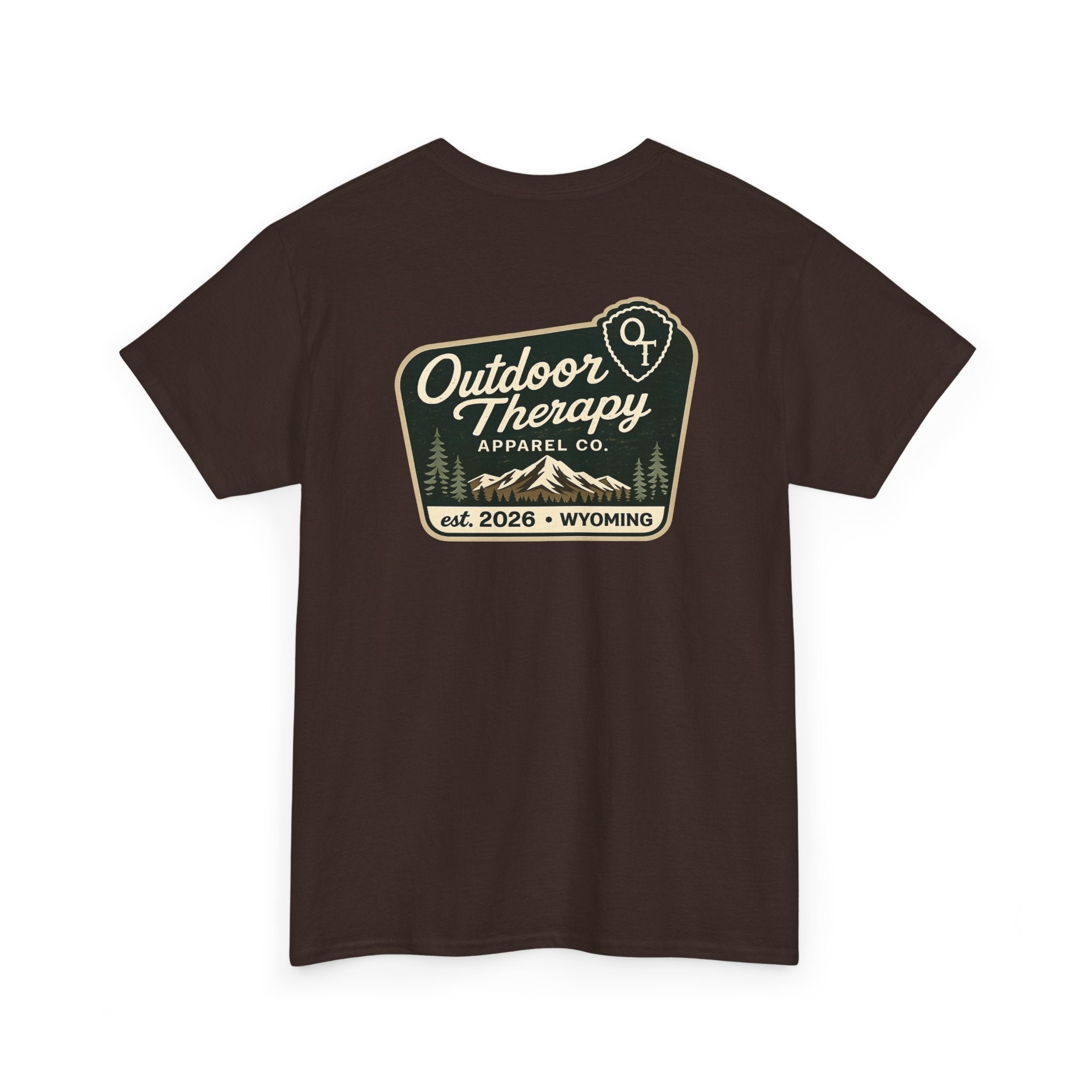 Outdoor Therapy National Park Sign Tee