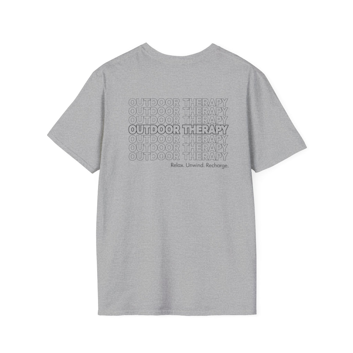 Outdoor Therapy Minimalist T‑Shirt